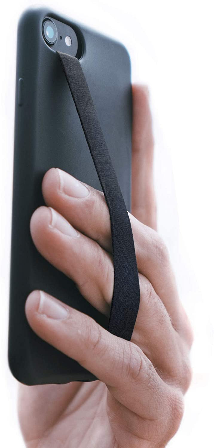 Clip And Go Phone Strap 6pcs Cell Phone Tether Tabs, Crossbody Phone Strap  Tether Tabs Multifuctional Phone Lanyard Patch Pad For Most Smartphones  (Black Clutch Loop