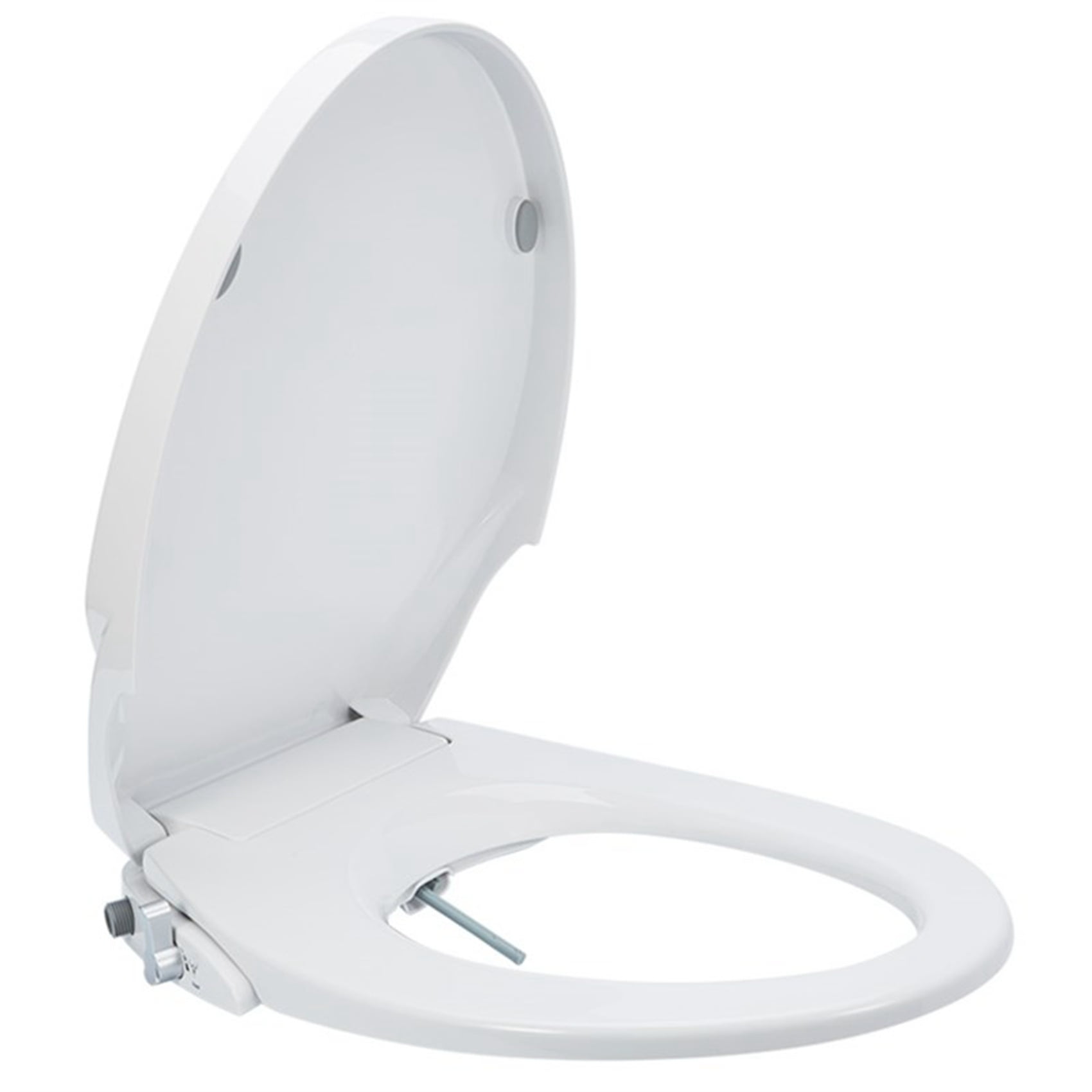 KE KING Connie Ultra-thin Electric Bidet Toilet Seat, Elongated Heated  Bidet Seat with Adjustable Warm Water and Air Dryer, Self-Cleaning Nozzle,  LED