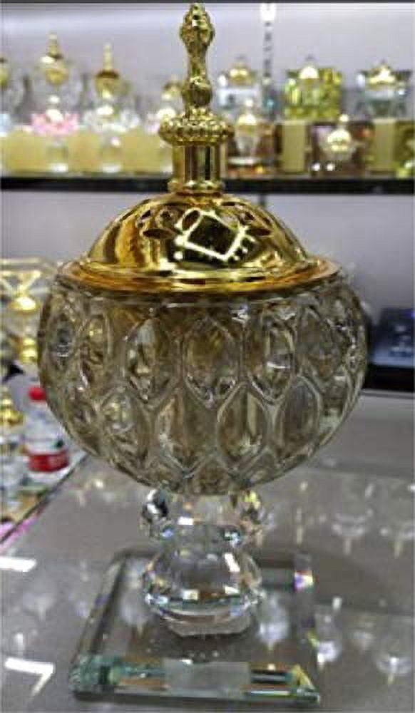Non Electric Crystal Bakhoor Burner Mabkhara Incense Burner to be Used
