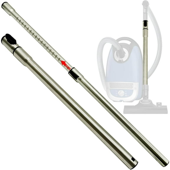 For Miele Vacuum Attachments Accessories 1-3/8'' Inner Diameter Compatible with Miele C1 C2 C3 Vacuum Cleaners -Household Cleaning Attachment Kit (Non-Electric Extension Wand) (1 pack)