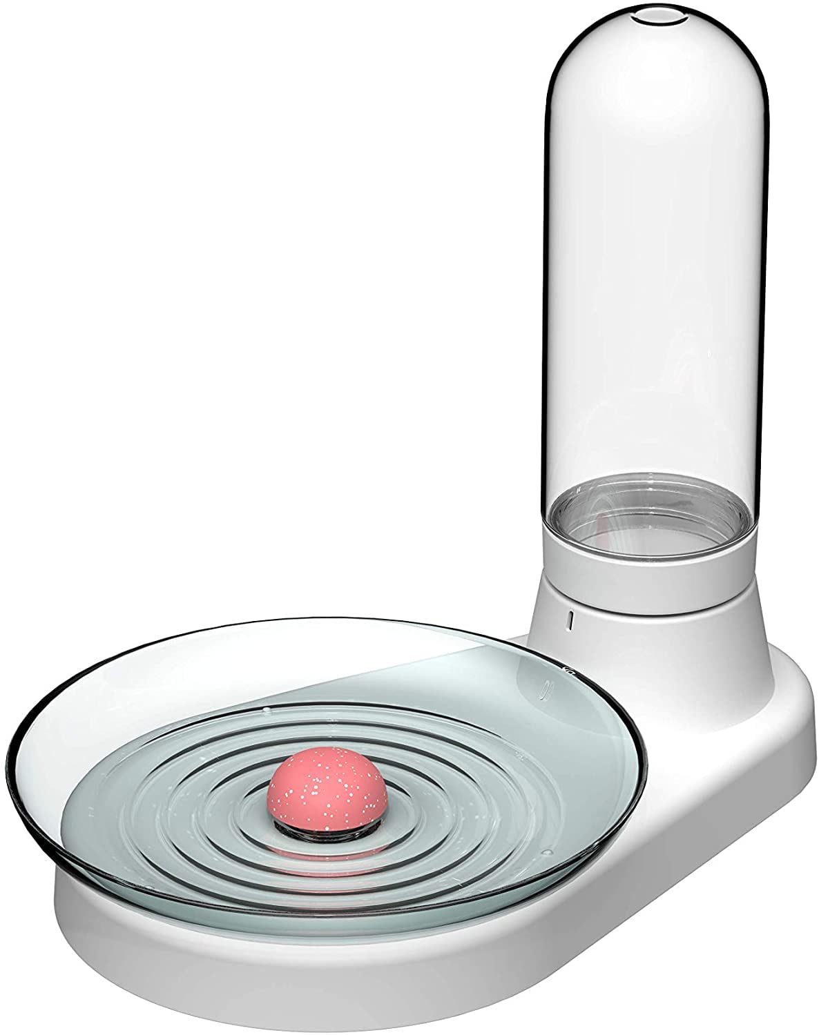 Non-Electric Pet Fountain, No-Filter Cat Fountain Quiet Automatic Pet Drinking Fountain to Keep Your Cats and Dogs with Clean Water Every Day