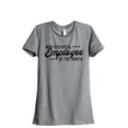 thumbnail image 1 of Non-Essential Employee Of The Month Women's Fashion Relaxed T-Shirt Tee Heather Grey 2X-Large, 1 of 3