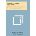 thumbnail image 1 of Non-Euclidean Geometry: A Critical and Historical Study of Its Development (1912) Paperback, 1 of 1
