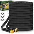 NonExpanding Garden Hose 50FT, Sturdy & Lightweight Water Hose, NoKink, Tough & Flexible Hose
