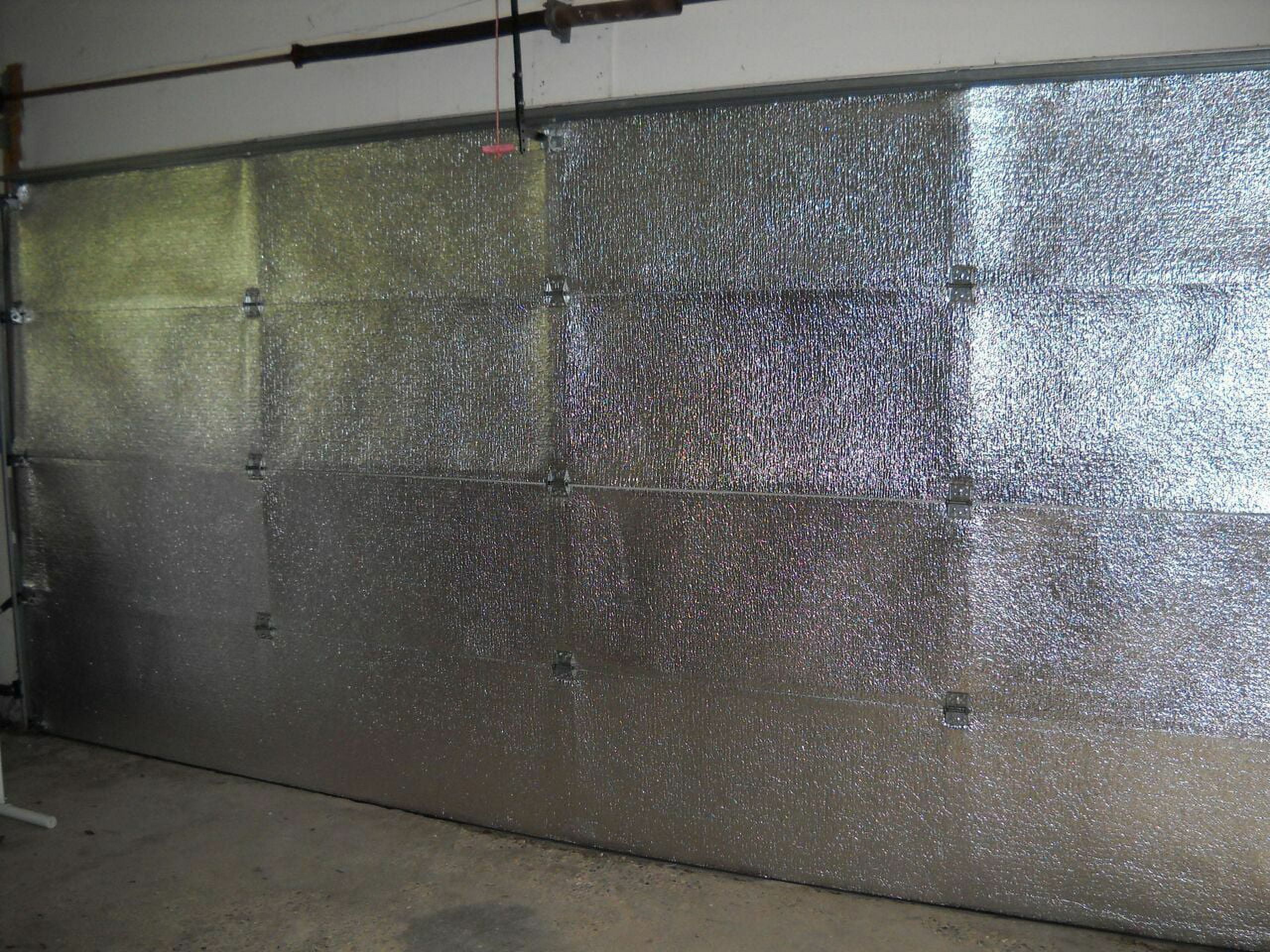 Non Fiberglass Reflective Garage Door Insulation Kit 18 Feet W x 8 Feet H (R8)