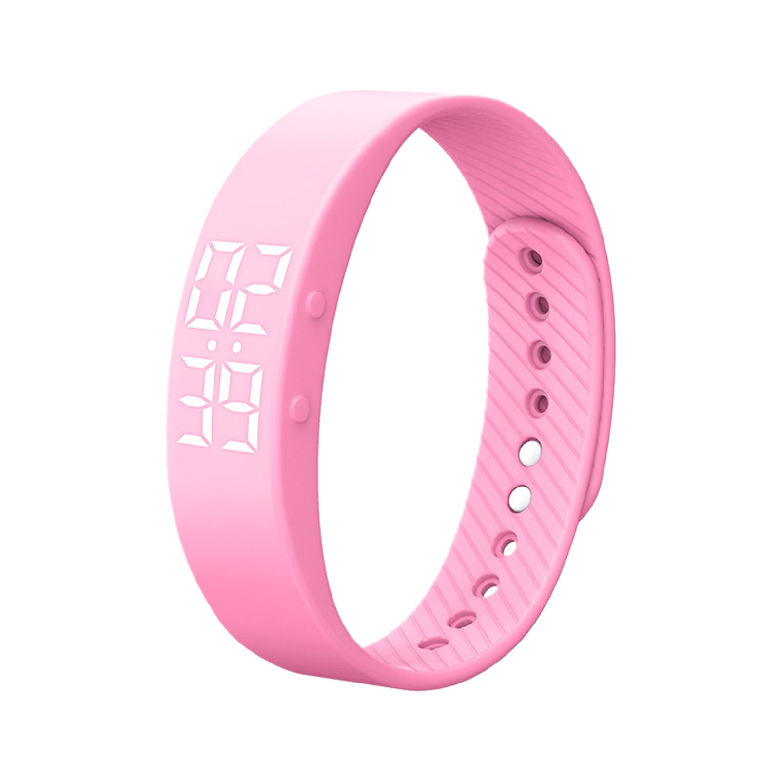 Non Fitness Watch Pedometer Digital Step Counter Counter Distance Activity Alarm LED Fitness