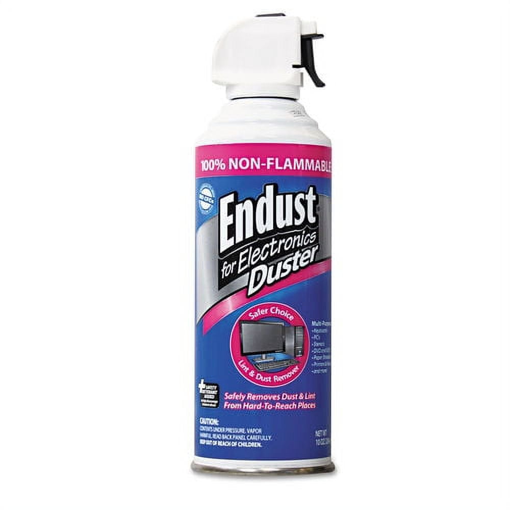 Endust END255050 NonFlammable Duster with Bitterant, 10 oz Can