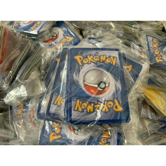 Non-Foil Pokemon Card Lot 100 TCG Cards