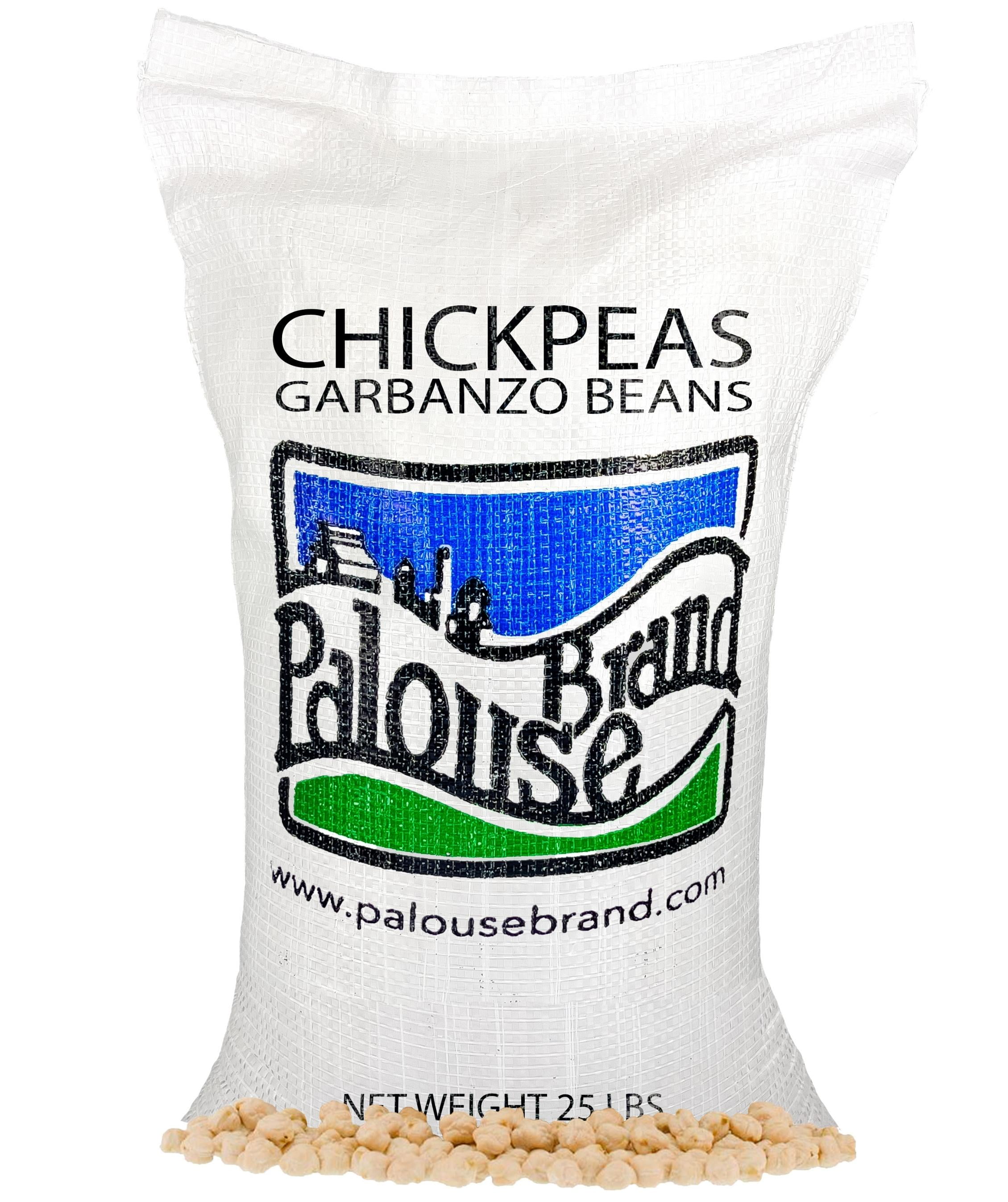 NonGMO Chickpeas 25 lbs Palouse Brand USA Grown Garbanzo