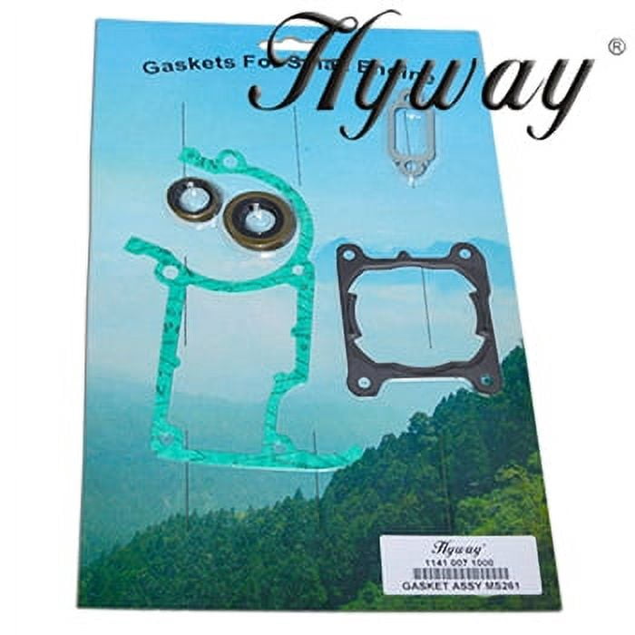 The Duke's Saw Salvage Gasket Set With Crank Oil Seals – Fits Stihl MS261 (1141 007 1000)
