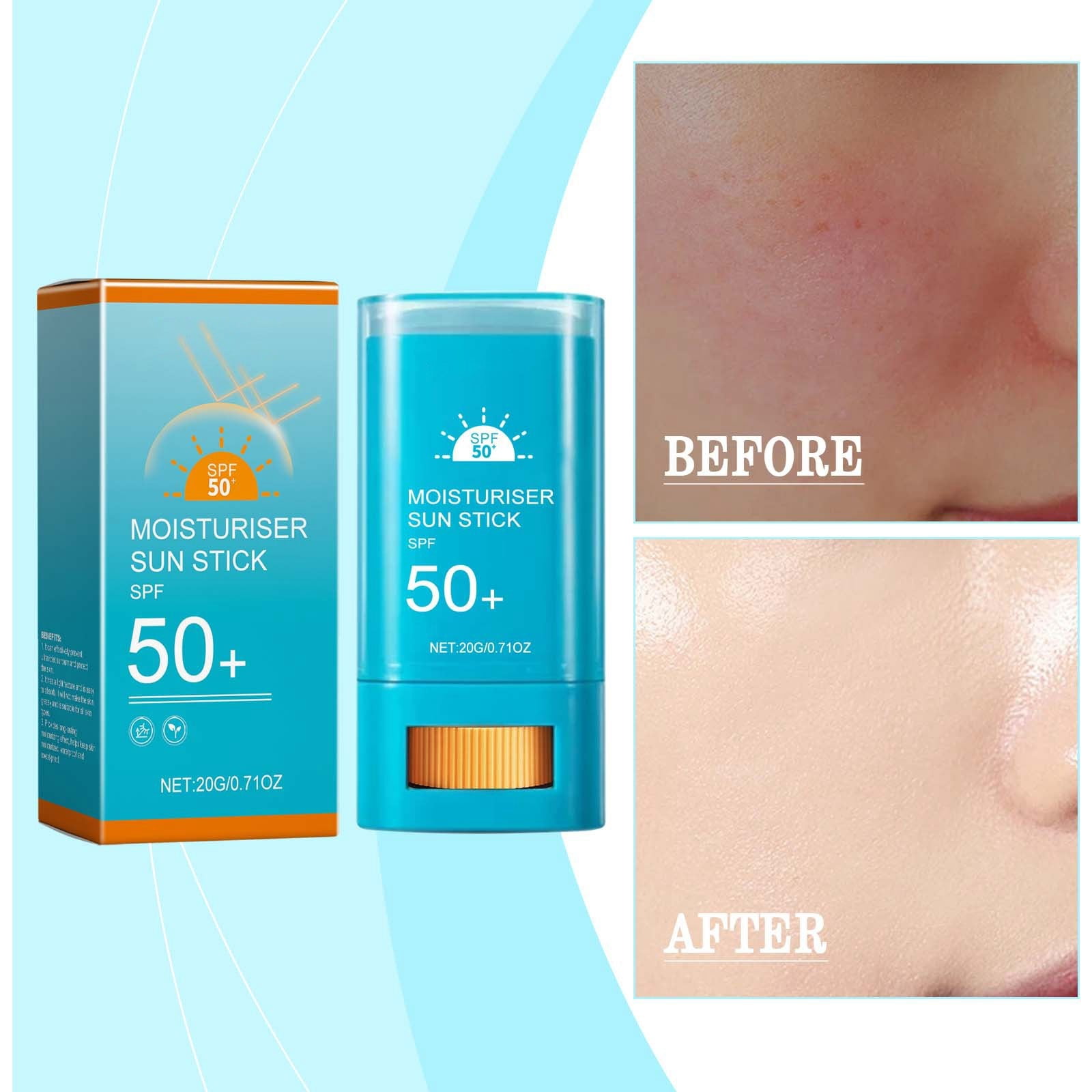 Non Greasy Sunblock NonGreasy SPF 50 Facial Moisturiser Sun Stick With