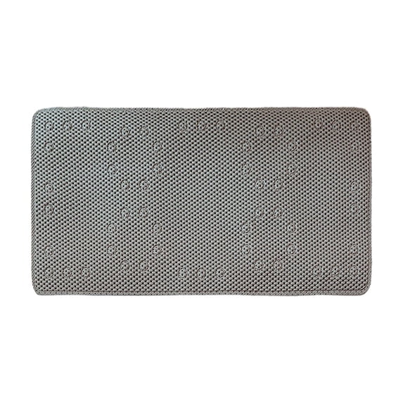Non Grip Bath Mat with Suction Cups Pvc Shower Mat Quick Dry Hollow Drainage Bathtub Floor Mat for Inside Shower Bathroom