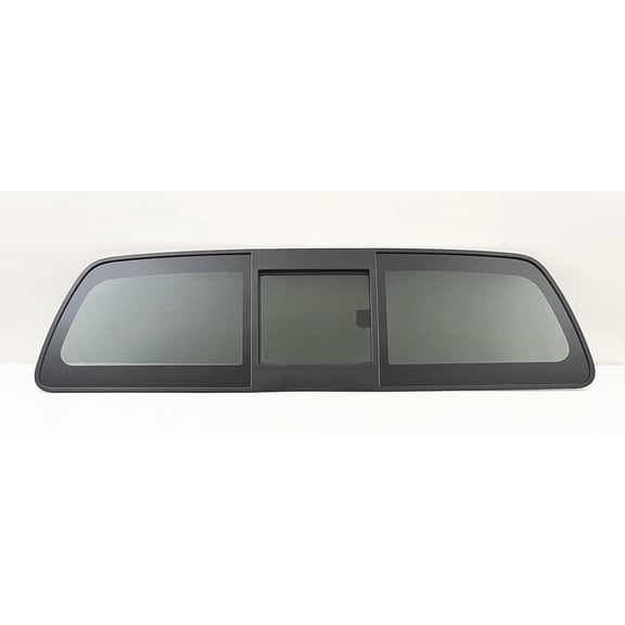 Non-Heated Manual Slider Back Window Back Glass Compatible with Nissan Frontier 2022-2025 Models