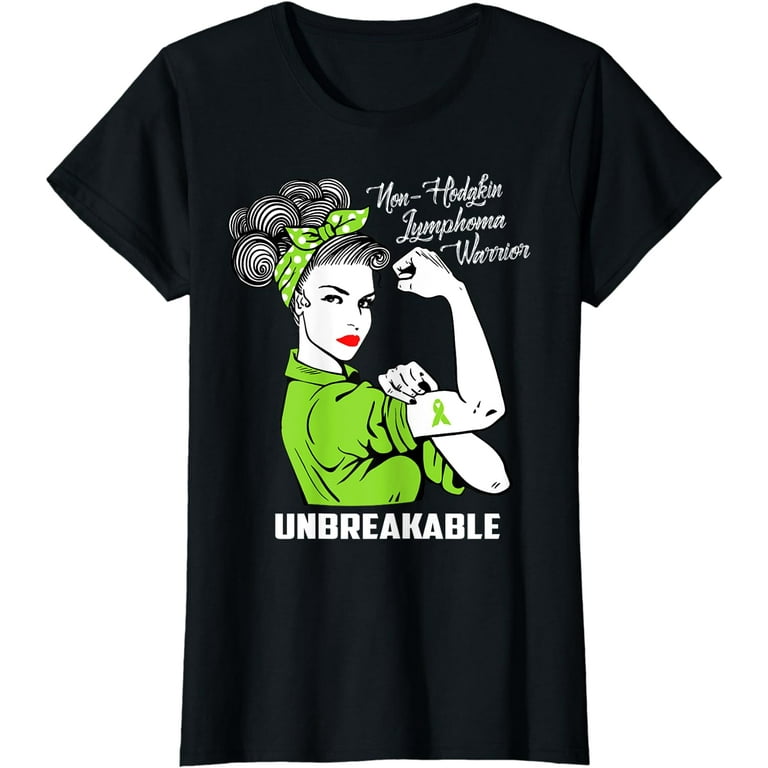 Lymphoma Warrior Unbreakable - Lymphoma Awareness Shirt Lymphoma Warrior Unbreakable - Lymphoma Awareness Shirt