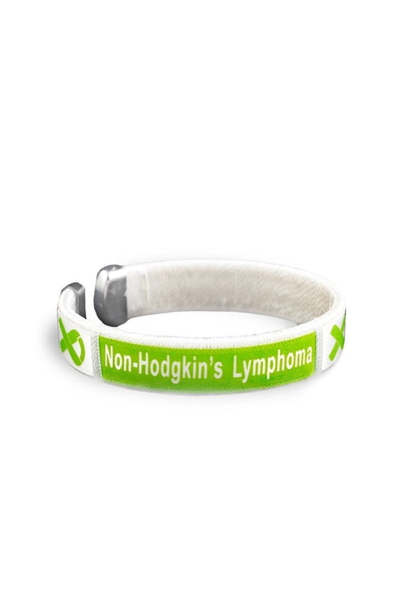 Non-Hodgkin's Lymphoma Awareness Bangle Bracelets