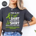 thumbnail image 1 of Non-Hodgkin's Lymphoma Awareness Shirt: Green Ribbon Cancer Fighter Tee SWEATSHIRT All Size S-5XL, 1 of 5