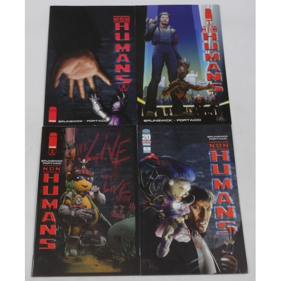 Non-Humans #1-4 VF/NM complete series ; Image
