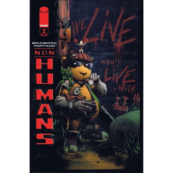 Non Humans #2 VF ; Image Comic Book
