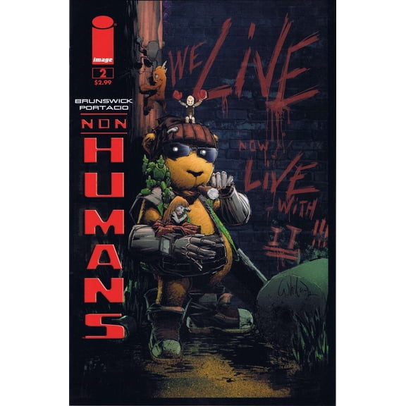 Non Humans #2 VF ; Image Comic Book