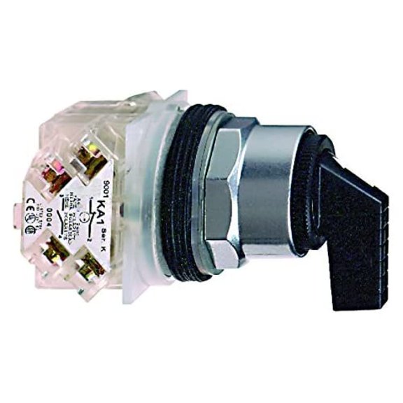 Non-Illum Selectr Swtch,30mm,2 Pos,E Lvr J101