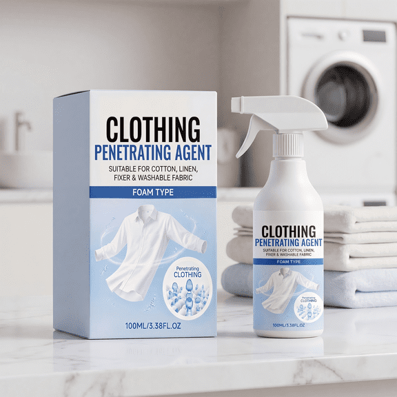 Non Ionic Clothing Cleaner, 100ML Emulsifier Stain Remover Spray for Laundry Pre-Treatment