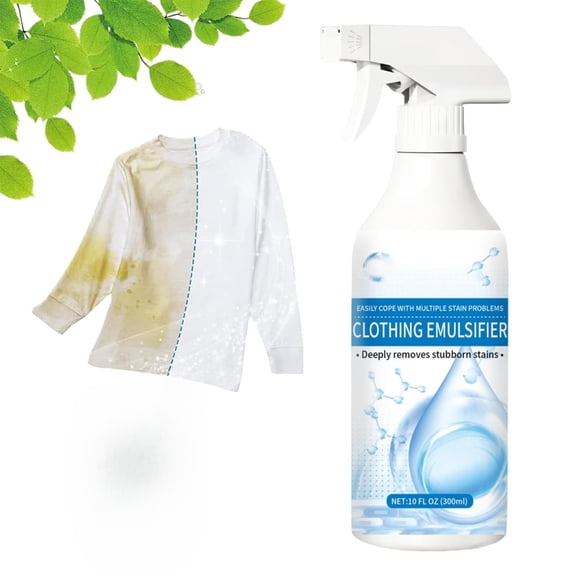 Non Ionic Emulsifier Spray Cleaner, Laundry Stain Remover And Fabric Refresher, Upholstery And Household Fabrics, Gentle Yet Effective Cleaning Solution
