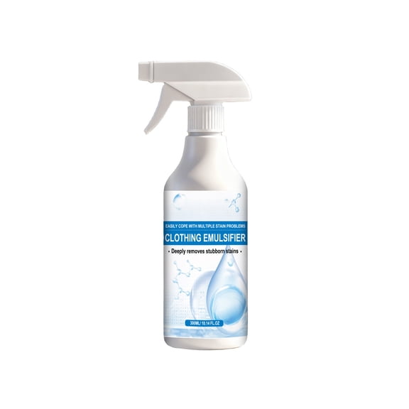 Non-Ionic Fabric Stain Remover – 300ml Emulsifying Laundry Cleaner, Concentrated Powerful Stain Removal, Gentle Formula Won’t Damage Fabric, Eco-Friendly(MulticolorA)