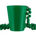 thumbnail image 1 of Non Light Up Green Shot Glass on Green Beaded Necklaces, 1 of 1