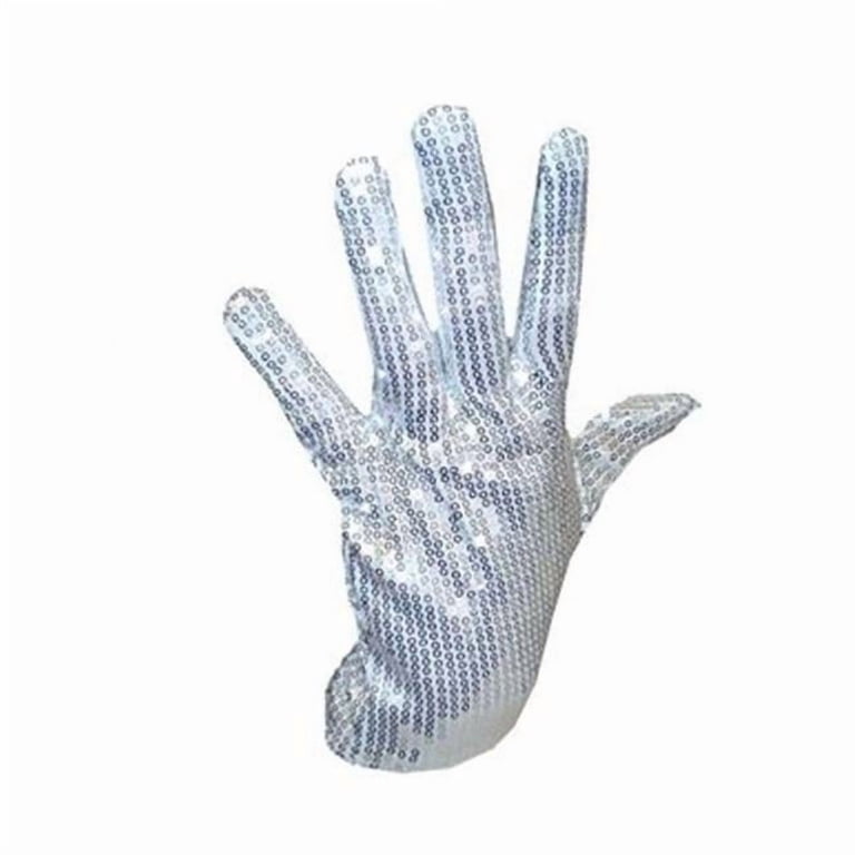 Non Light Up Michael Jackson Right Hand Sequin Glove - Walmart.com
