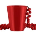 thumbnail image 1 of Non Light Up Red Shot Glass on Red Beaded Necklaces, 1 of 1