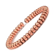 Wollet Non Magnetic Pure Copper Bracelet Copper Beads Design Bracelet red Copper Handmade Bracelet Anti Rheumatism Women Health Womens Jewelry