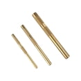 thumbnail image 1 of Non-Marring Chisel Brass Drift Punch 3 Pcs Set Engineering Tool For Auto Repair For Woodworking Gold Finish As Picture Smile Home, 1 of 9