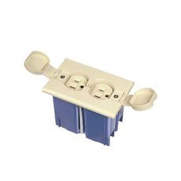 Non Metallic 1 Gang Adjustable Floor Box
