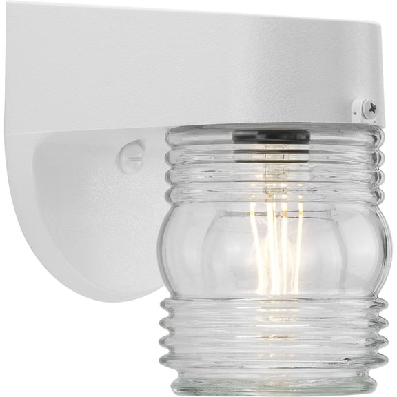 Non-Metallic Incandescent One-Light Outdoor Wall Lantern