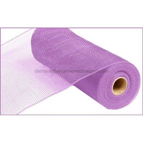 Non Metallic Wreath Mesh: Lavender 10.25 inches x 10 yards (30 Feet)