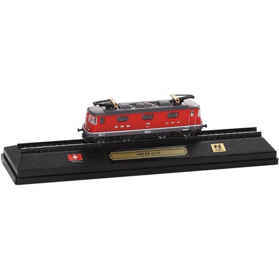 Non Operational Decorative Collectible Train Model n Scale Train Set Swiss SBB Re 4/4 II