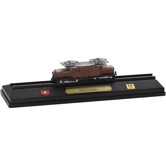 Non Operational Decorative Collectible Train Model n Scale Train Set Switzerland GE6/6 Crocodile