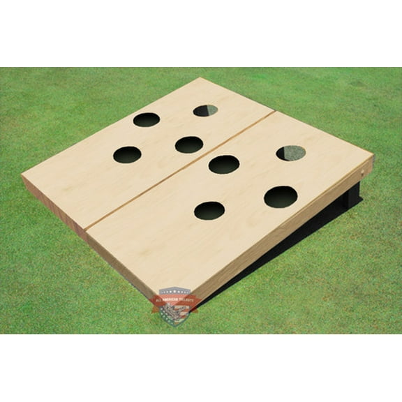 Non Painted 4 Hole Custom Cornhole Board