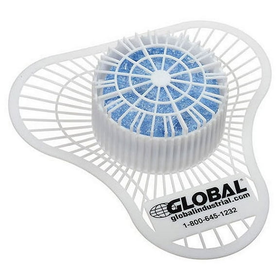 Global Industrial Non-Para Extra Strength Urinal Screen - Evergreen 12 Screens/C