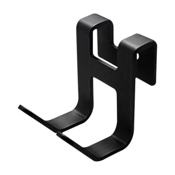 Non-Perforated Iron Door & Drawer Hooks - 1pc/2pc/4pc Double Hook Set, Heavy Duty Household Hanging Hooks, No-Drill Adhesive Hooks for Door Drawer Wall Storage