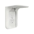 thumbnail image 1 of Non-Perforated Socket Bracket Wall Mounted Storage Rack for Living Room, Kitchen, Bedroom, Dormitory, Bedside, Portable Power Outlet Support and Organizer, 1 of 9