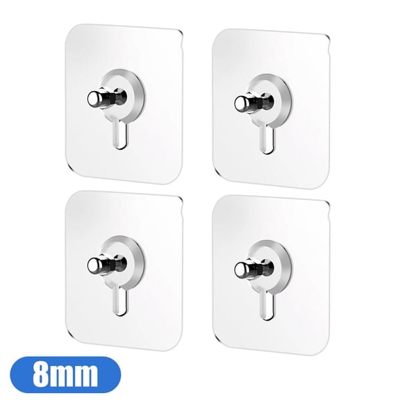 Non Perforated and Traceless Screw Stickers, Non Marking Screw Sticker, Used for Most Smooth Including Tile, Glass, Metal, Wooden Cabinet, Marble and Painted Walls