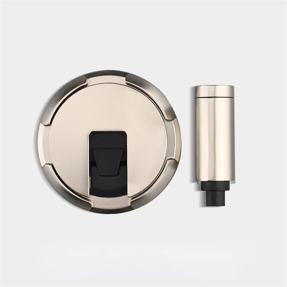 Non-Punch Door Stopper Automatic Floor Floor Door Stop Furniture Fittings Gold Black Grey Stopper for Door Windproof Door Stops 1Pcs