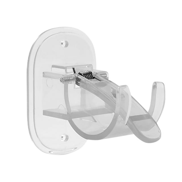 Non Punching Hanging Rod Clip Curtain Rod Roman Rod Shower Curtain Rod Hook Clip Bracket