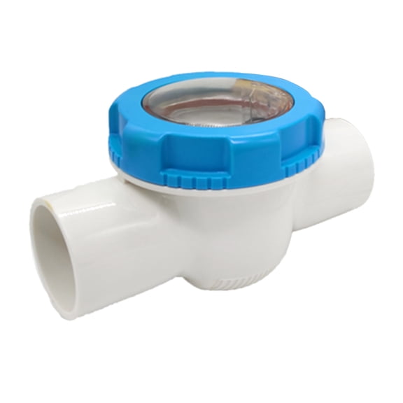 Non Return Clear Chamber Visual Check Flapper Valves 63mm for Swimming Pools Accessory