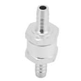 Non Return One Way Check Valve Aluminum Alloy Universal for Fuel Gasoline Oil Petrol Diesel