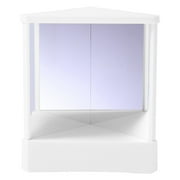 Non-Reversing Makeup Mirror - True Image Reflection - Slim Design for Vanity - Precise for Hair Cutting, Makeup & Grooming