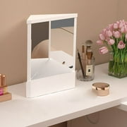 Non-Reversing Mirror - True Image Reflection, Slim Design Vanity Mirror for Makeup, Hair Cutting, and Beauty, Precision Glass Viewing Angle