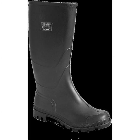 Non-Safety PVC Boot, Black - Size 11