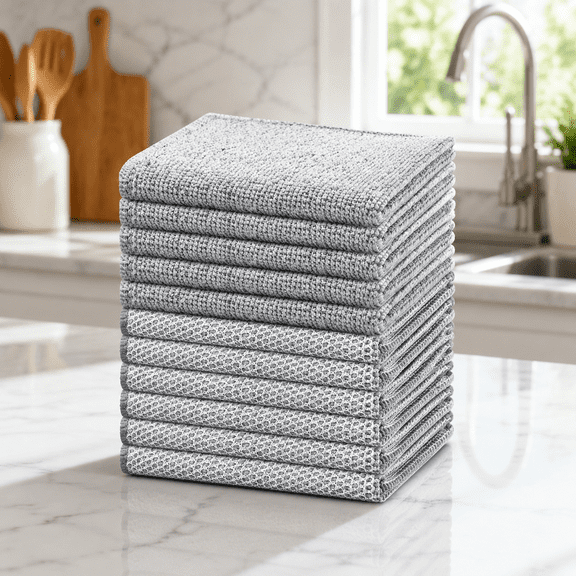 Non-Scratch Steel Wool Dishcloths 9.84X9.84 in
